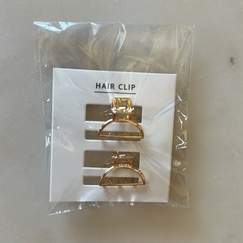 🆕 Metal mini claw clips - set of 2